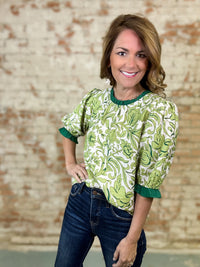 Scarlett Floral Print Top - FINAL SALE