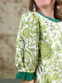 Scarlett Floral Print Top - FINAL SALE