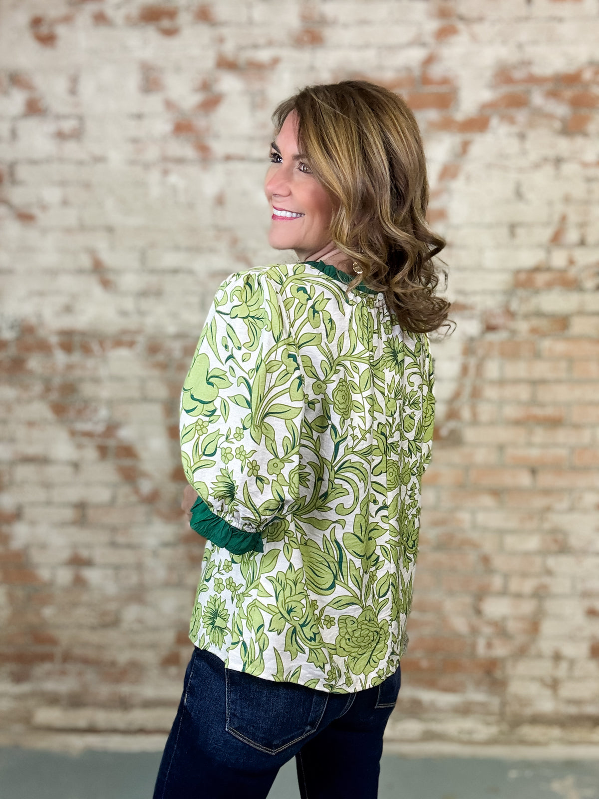 Scarlett Floral Print Top - FINAL SALE