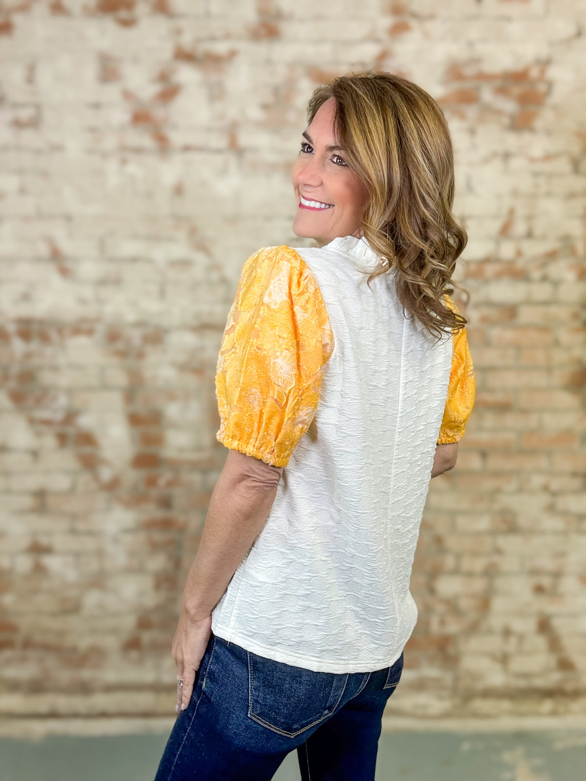Baxley Floral Organza Top - FINAL SALE
