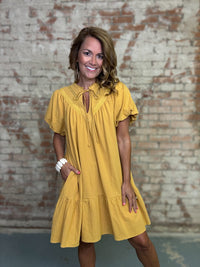 Esmee Lace Yoke Dress