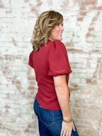Alta Solid Textured Top