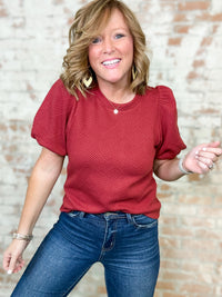 Alta Solid Textured Top