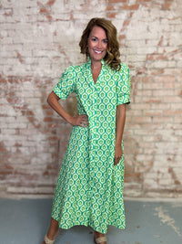 Dietta Button Down Dress