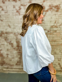 Pam Embroidered Top