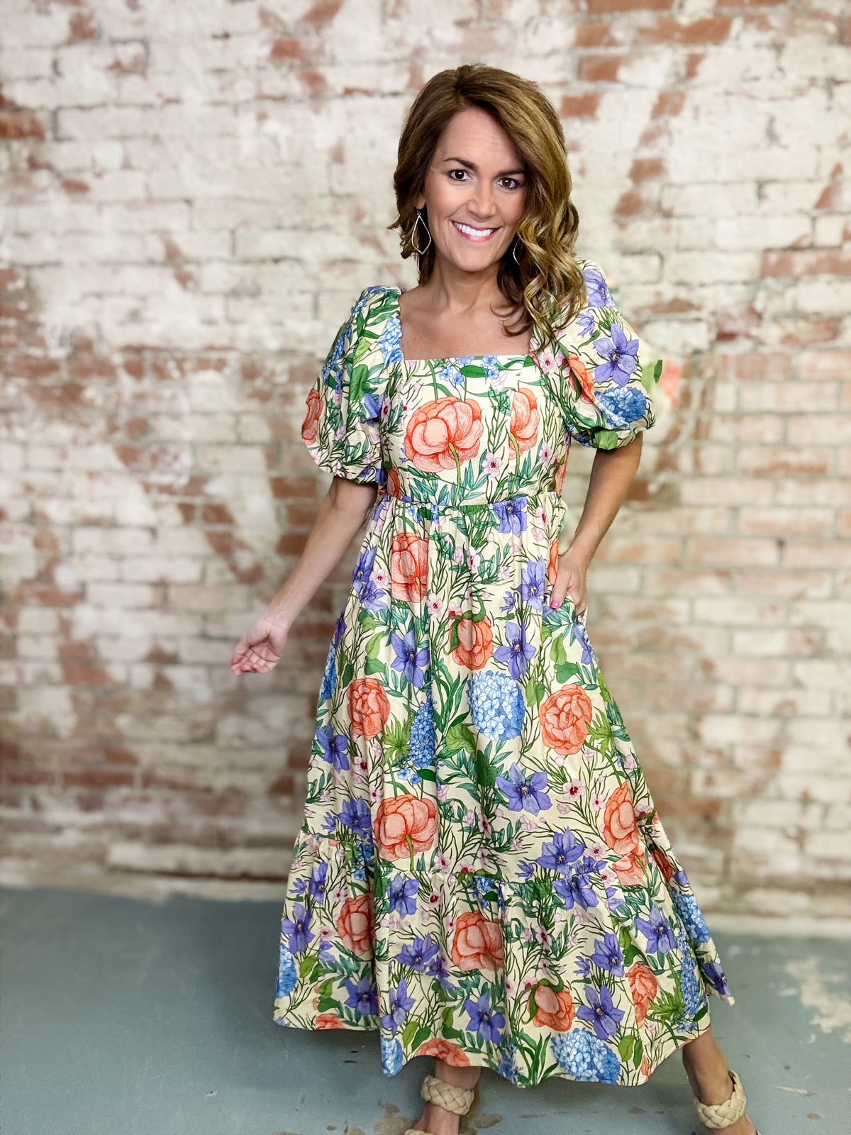 Jenessa Floral Dress