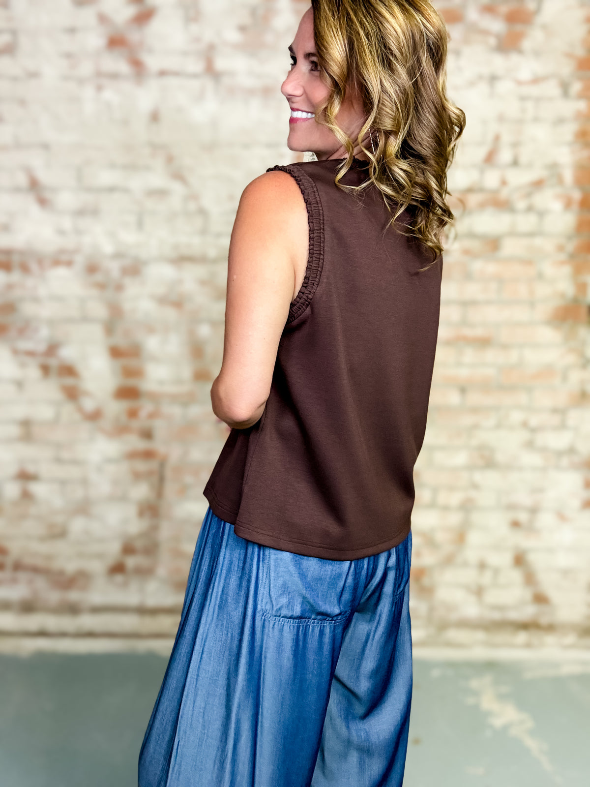 Tonya Solid Tank Top