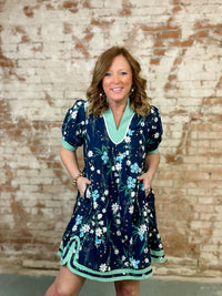 Kristen Puff Sleeve Dress - FINAL SALE