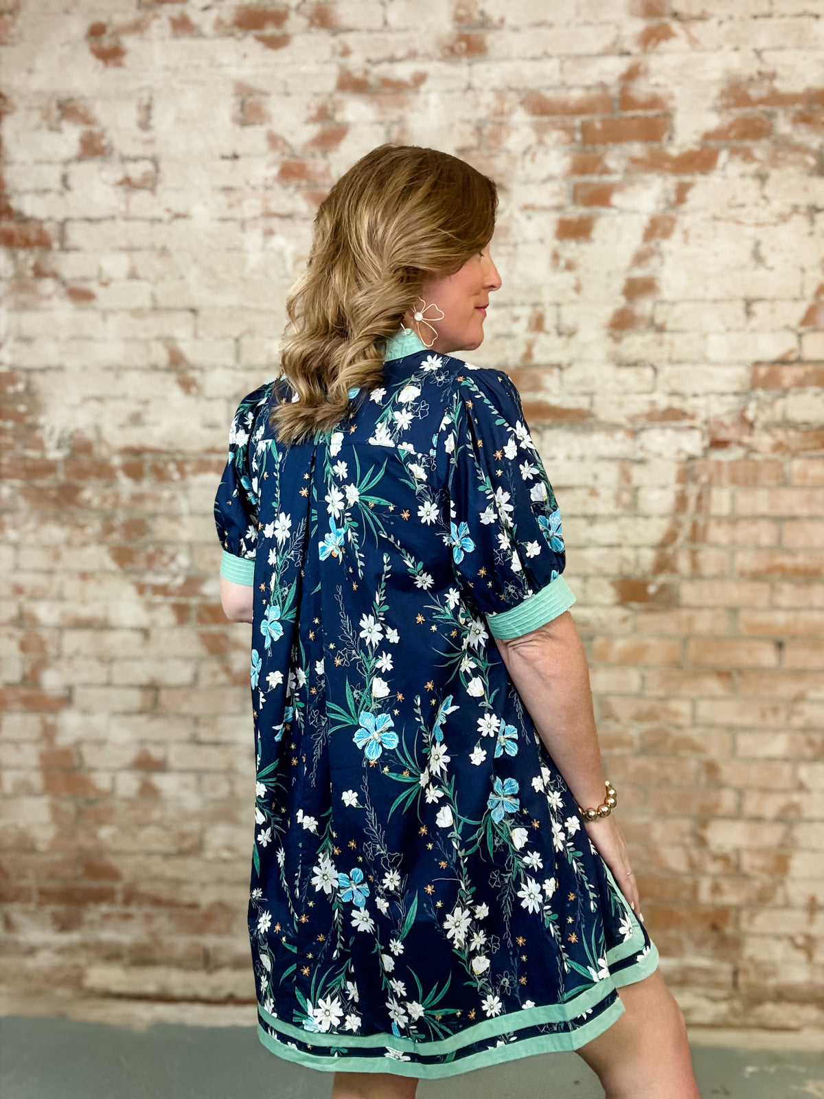 Kristen Puff Sleeve Dress - FINAL SALE