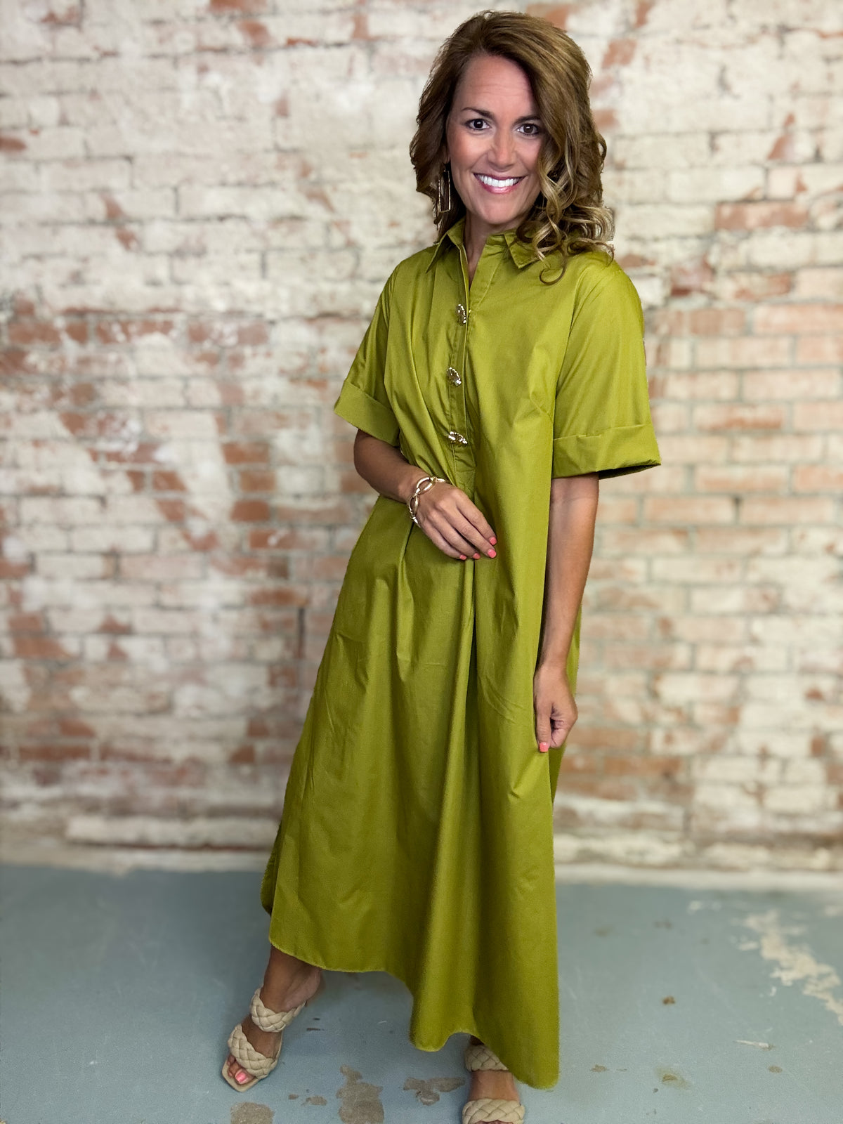Larai Solid Dress