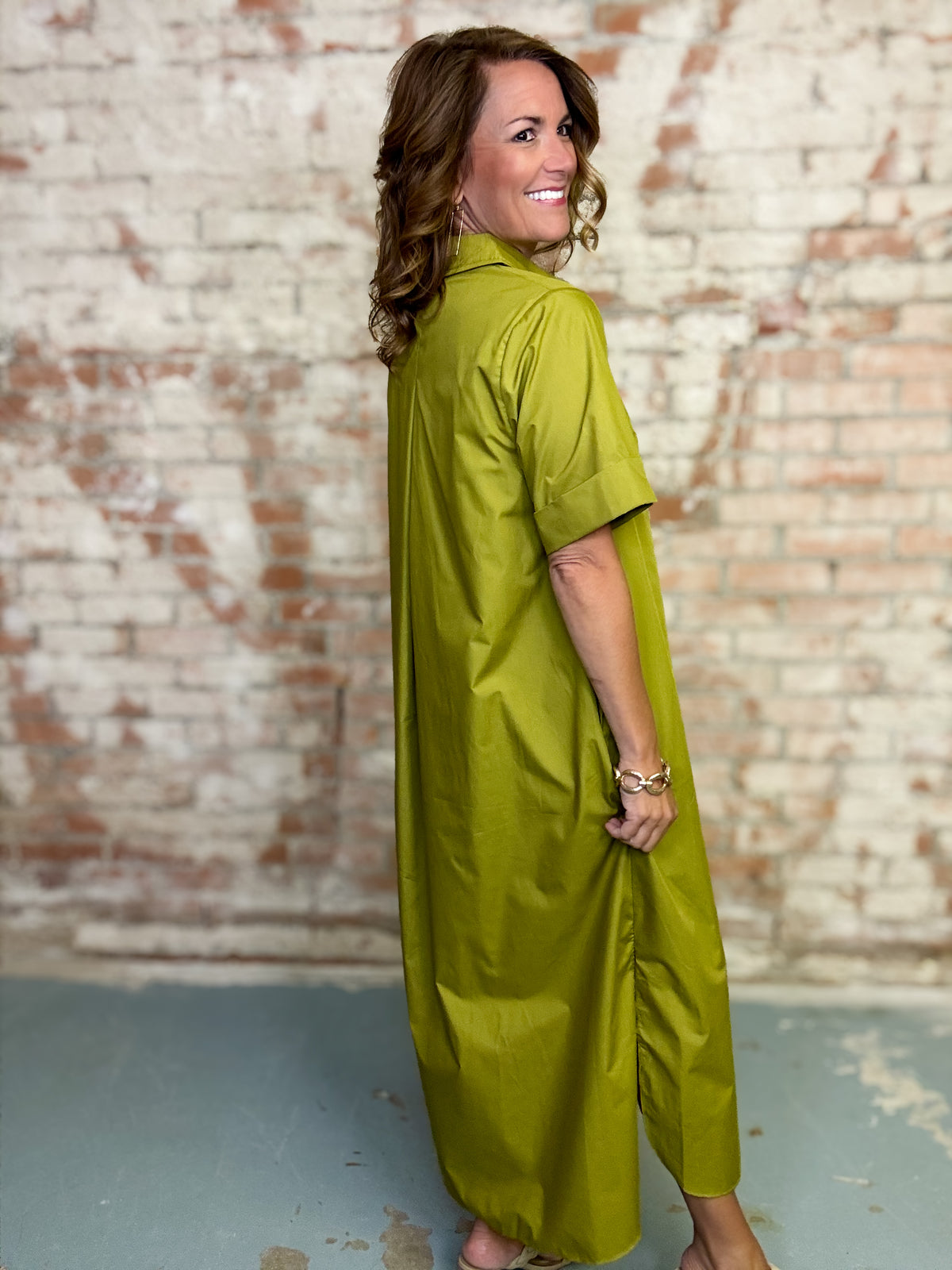 Larai Solid Dress