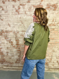 Vivian Embroidered Top