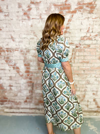 Katrina Floral Midi Dress