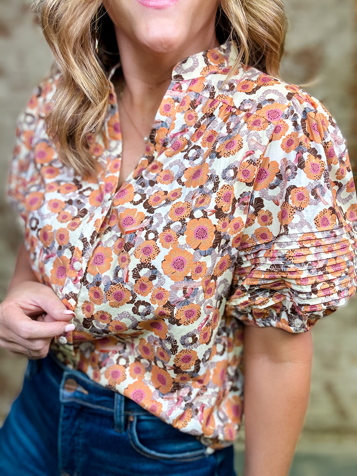 Carleigh Floral Top