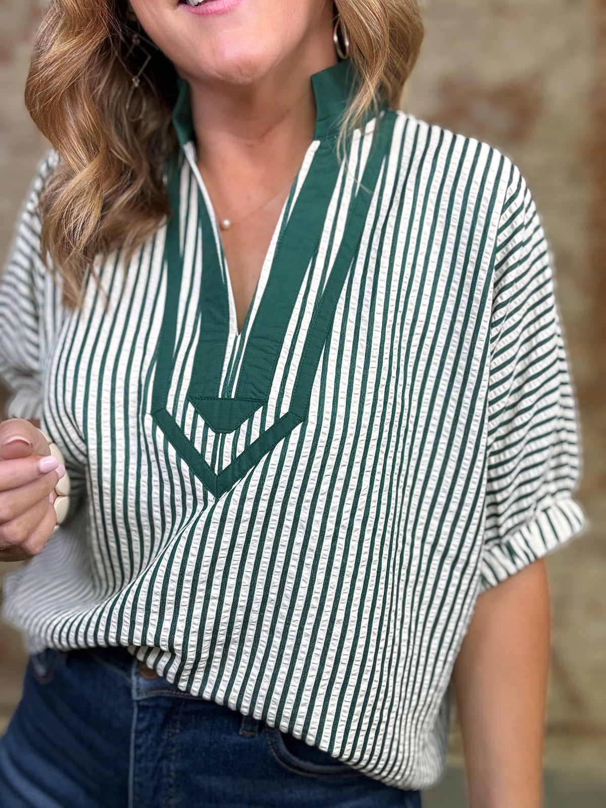 Karter Stripe Top
