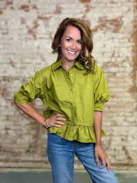 Darlene Ruffle Top