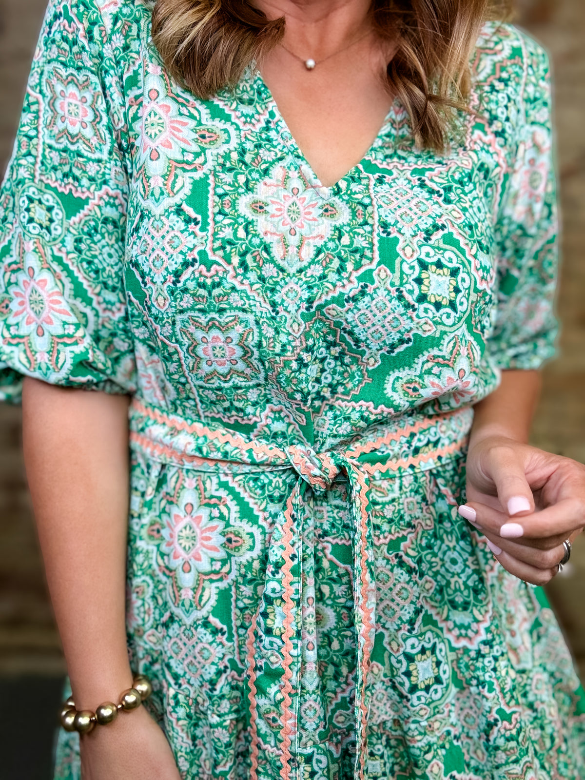 Uncle Frank Charlotte Midi Dress