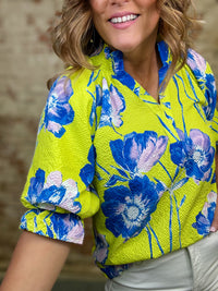 Abby Floral Top FINAL SALE