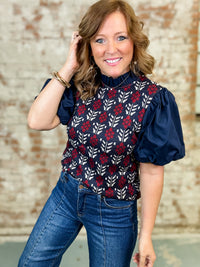 THML Tannie Puff Sleeve Top - FINAL SALE
