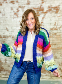 Tierny Colorful Cardigan - FINAL SALE