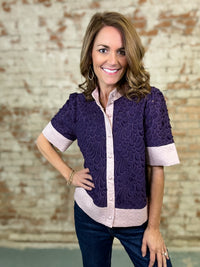 Violeta Scalloped Top - FINAL SALE