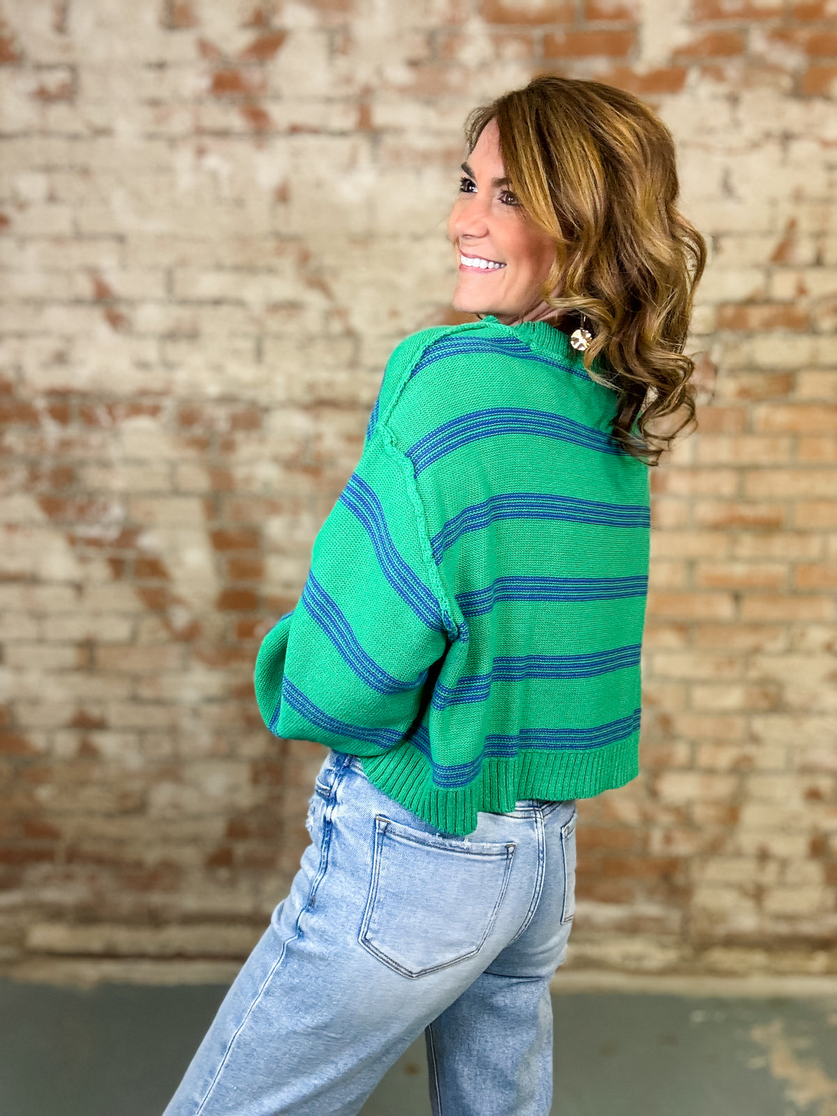 Callie Striped Sweater - FINAL SALE