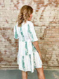 Maelin Tiered Stripe Dress - FINAL SALE