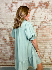 Yasmin Lace Yoke Dress