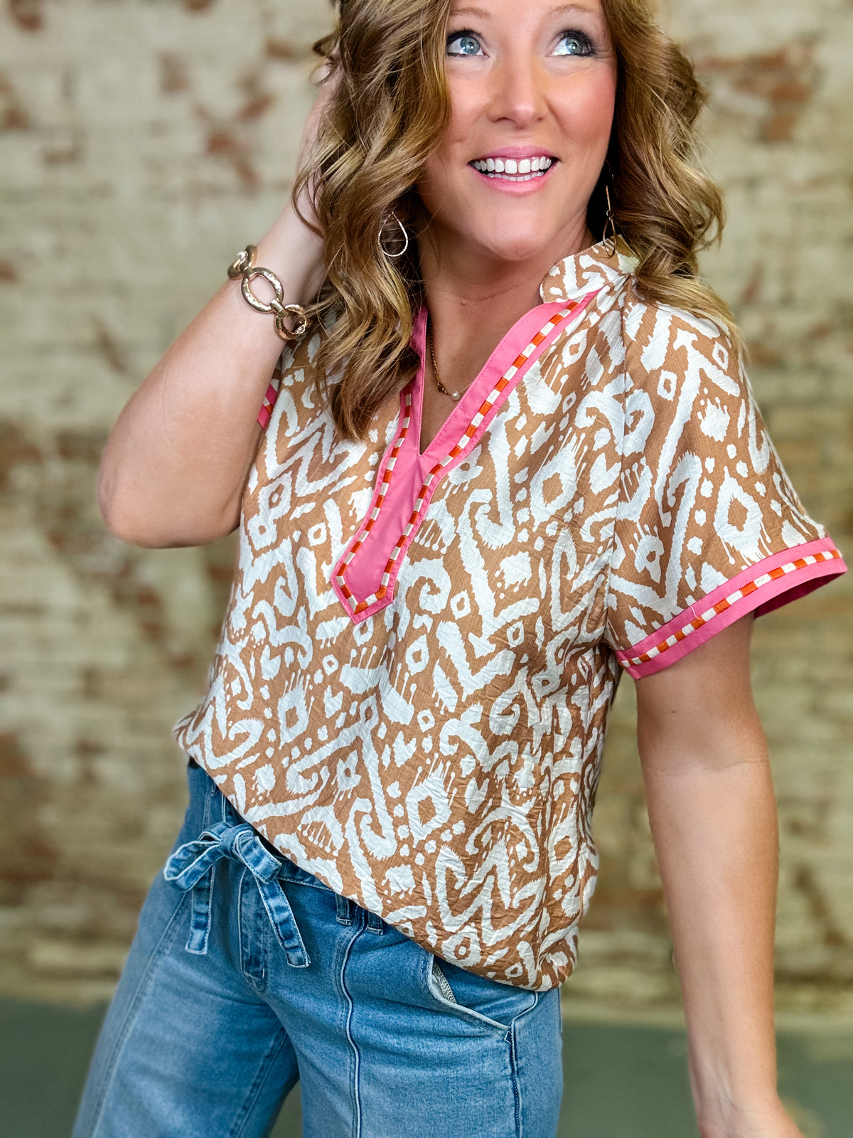 THML Brooklyn Printed Top