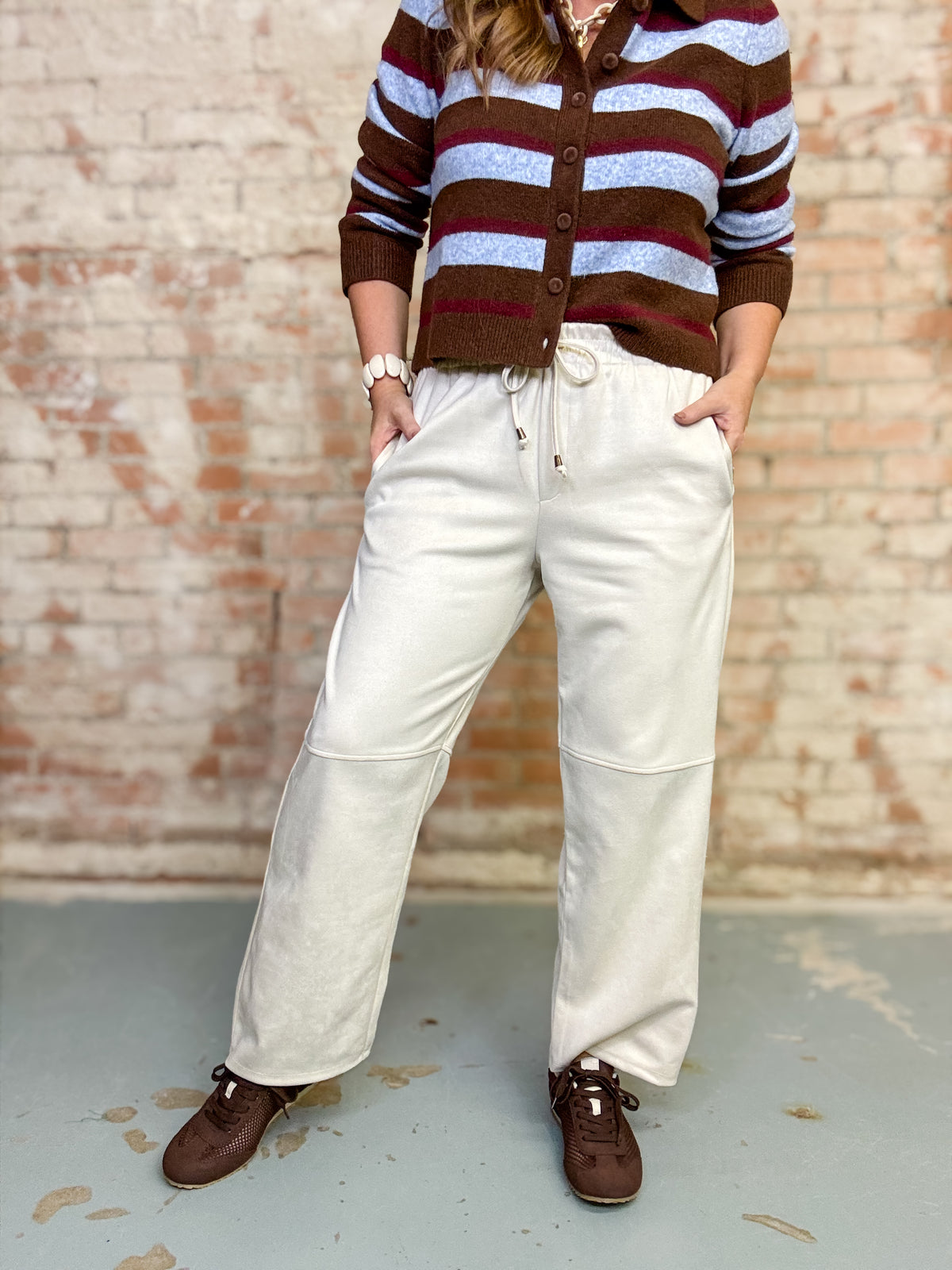 THML Blane Velvet Pants