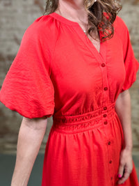 Sasha Tiered Midi Dress - FINAL SALE