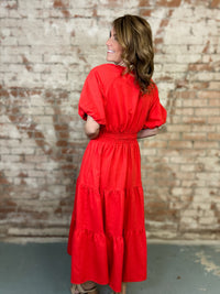 Sasha Tiered Midi Dress - FINAL SALE