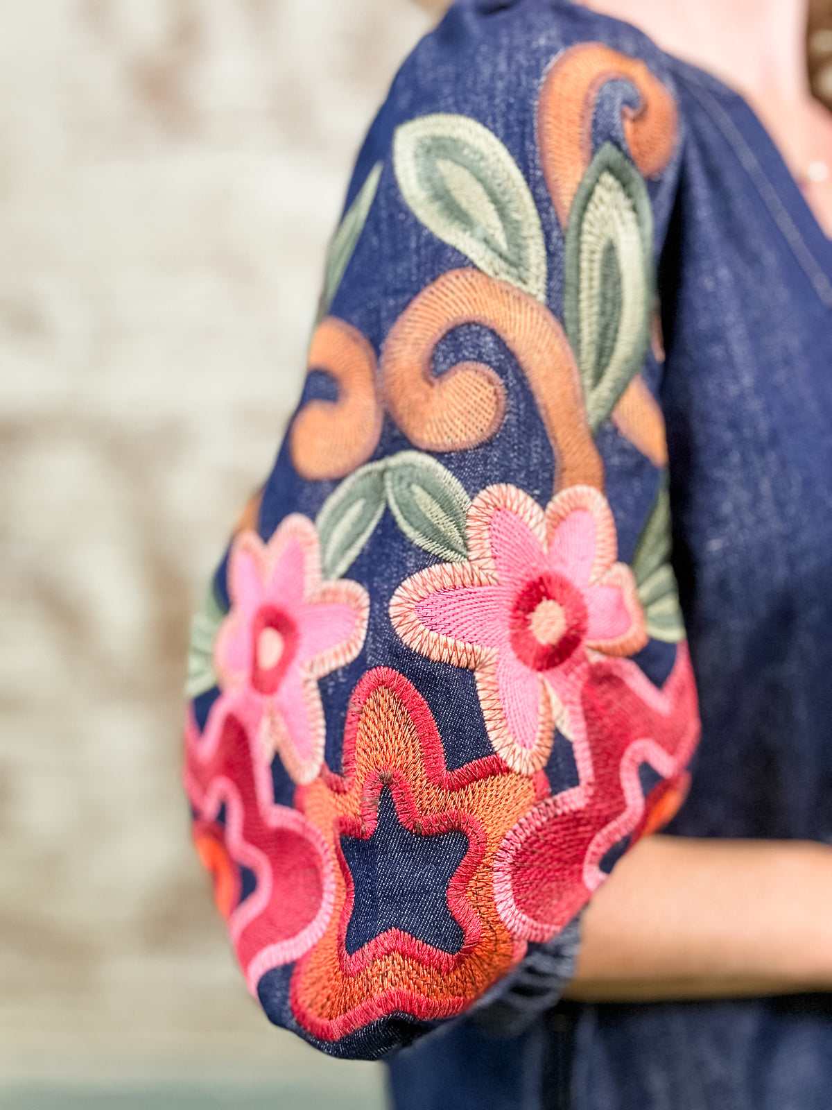THML Lexie Denim Dress
