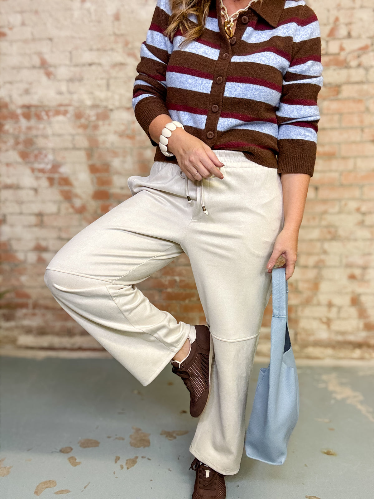 THML Blane Velvet Pants