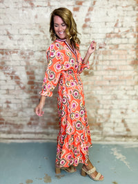 THML Memphis Midi Dress