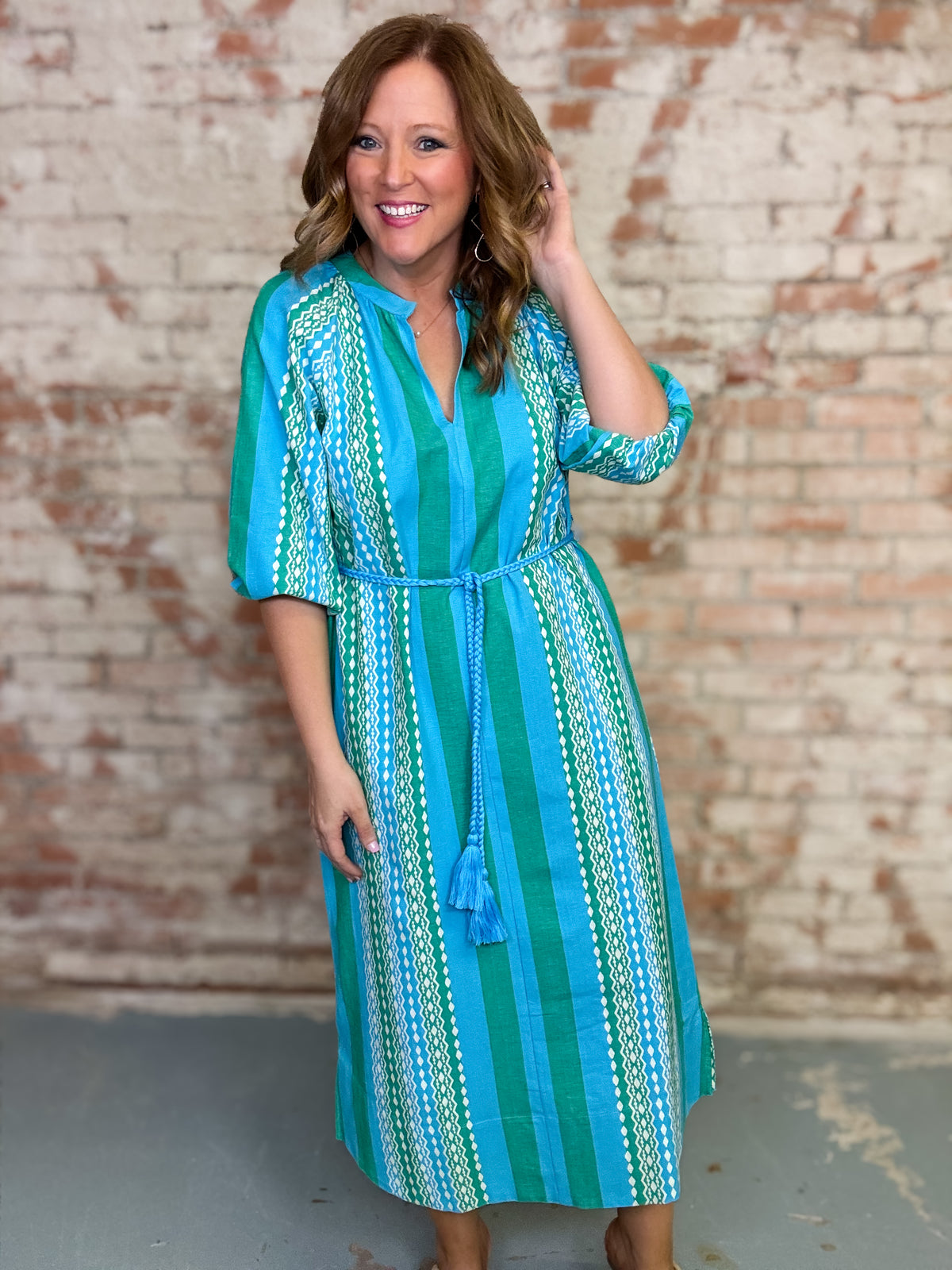 Uncle Frank Navie Midi Dress FINAL SALE