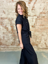 Nico Black Pant Set - FINAL SALE