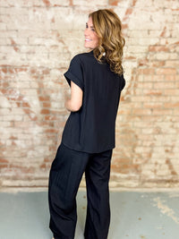 Nico Black Pant Set - FINAL SALE