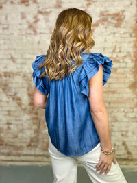 THML Pauline Embroidered Top