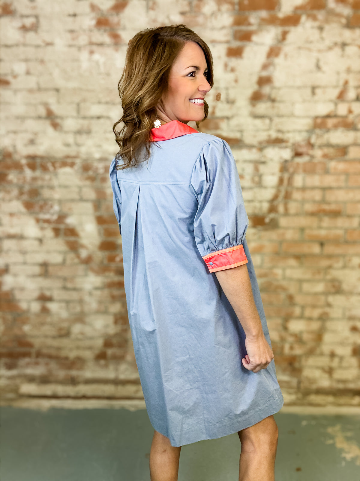 Kendall Embroidered Tunic Dress - FINAL SALE