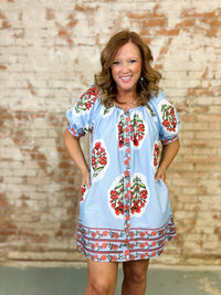 Greer Floral Print Dress - FINAL SALE
