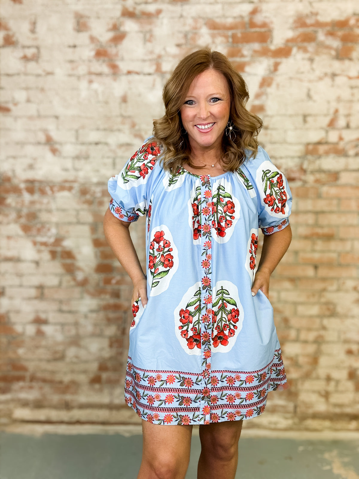 Greer Floral Print Dress - FINAL SALE
