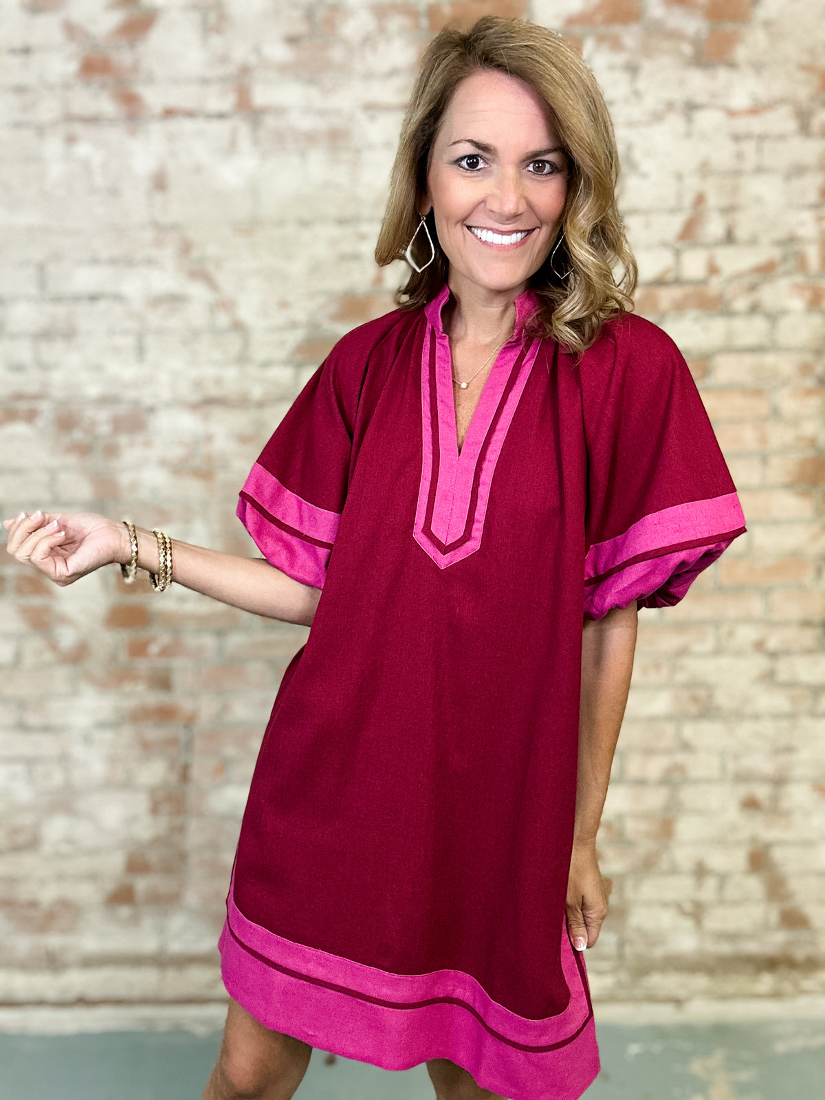 Bryelle Colorblock Dress - FINAL SALE