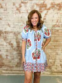 Greer Floral Print Dress - FINAL SALE