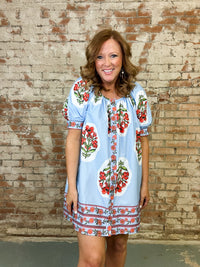 Greer Floral Print Dress - FINAL SALE