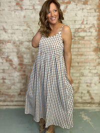 Warner Gingham Dress Set