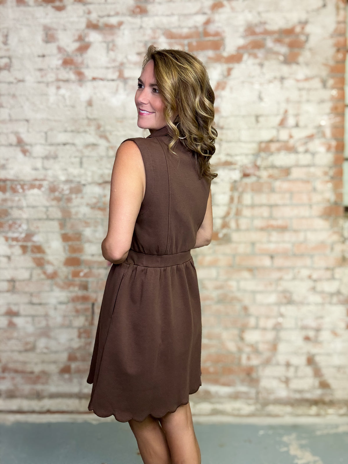 Megan Solid Dress