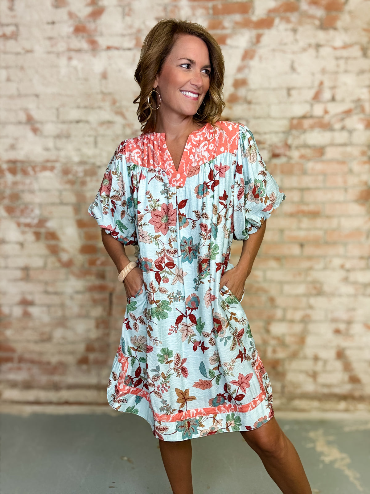 Trina Shift Floral Dress