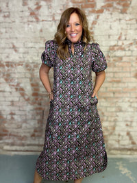 Michelle Floral Midi Dress