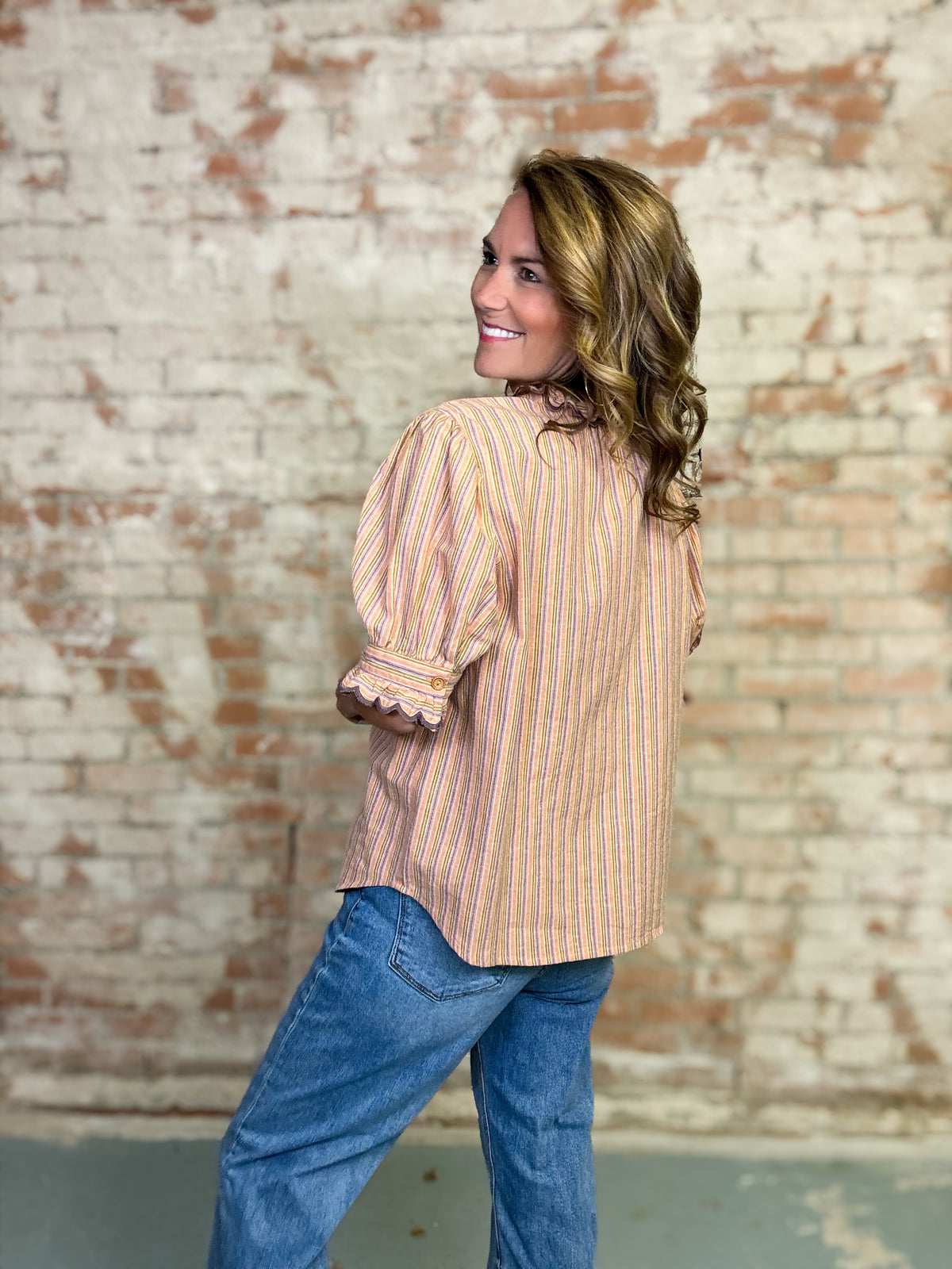 Ivy Jane Linnea Embroidered Top